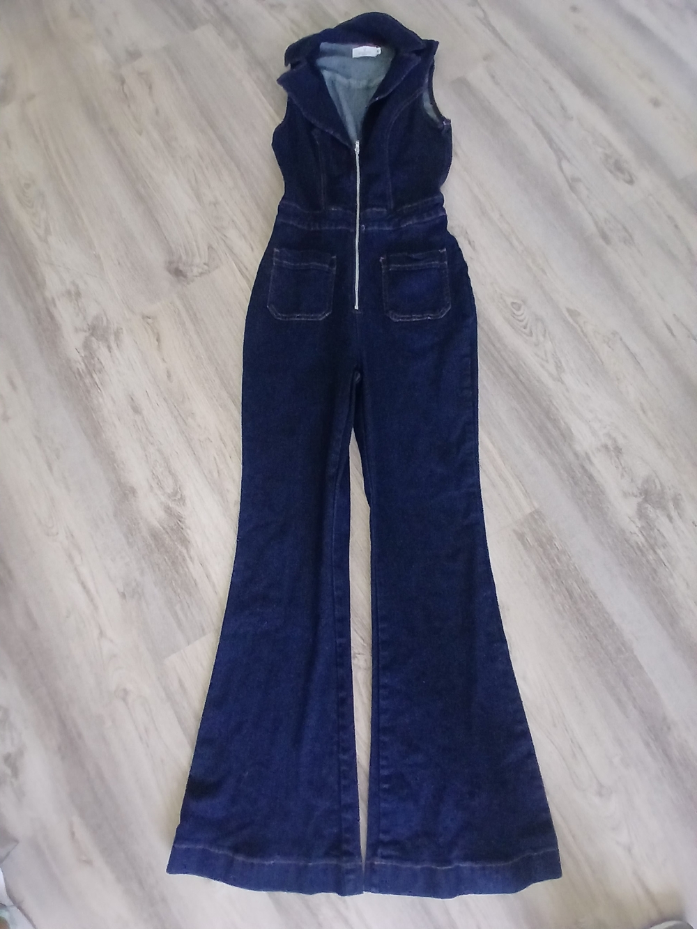 Windsor Denim Stretchy Jumpsuit Sz S